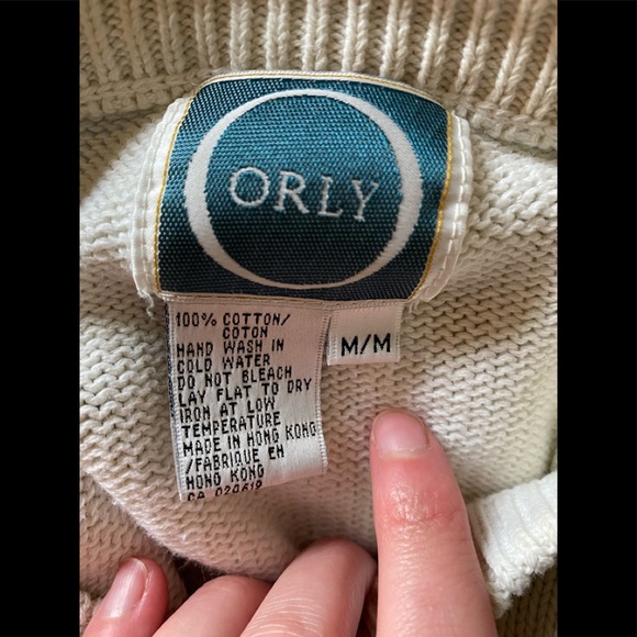 Vintage Sweater with Anchor Detail - Picture 4 of 4